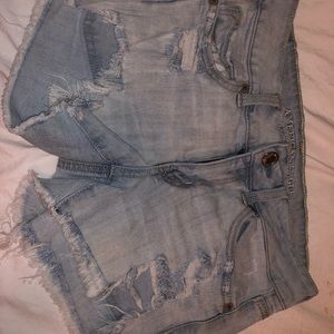 American eagle jean shorts